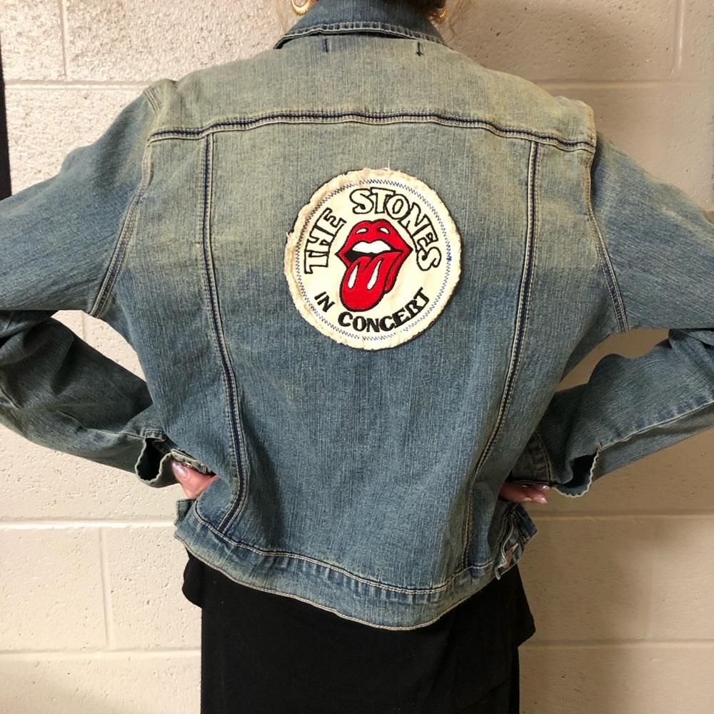 Denim Jacket Rolling Stones concert 2006